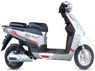 Hero Electric NYX HS500 ER STD BS6 - Silver